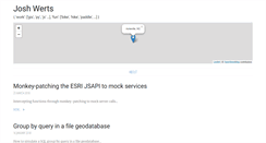 Desktop Screenshot of joshwerts.com